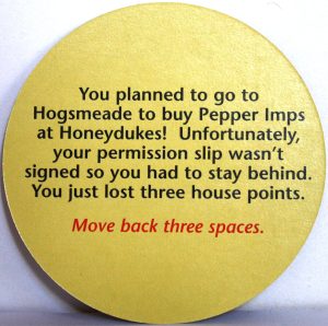 PARTS ONLY - Scene It? Board Game "Harry Potter" Edition - (1) #19 House Points Card Only