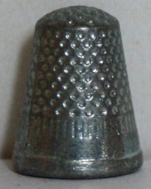 PARTS ONLY - Monopoly Board Game 1996 Edition - (1) Metal Thimble Token Only