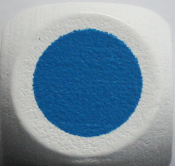 PARTS ONLY - Geek Out Pop Culture Party Board Game - (1) Specialty Coloured Die Only
