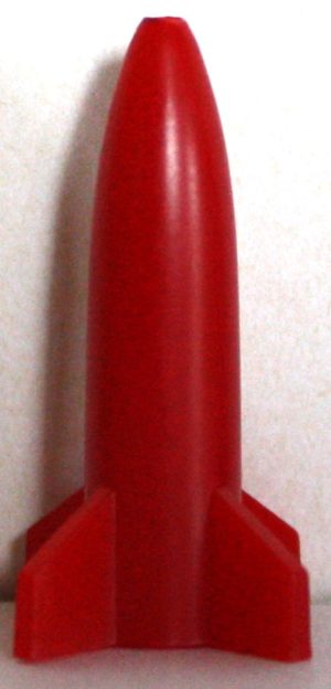 PARTS ONLY - Code Breaker Board Game - (1) Red Rocket Token Only