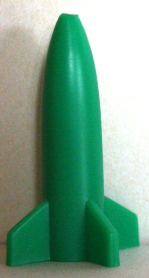 PARTS ONLY - Code Breaker Board Game - (1) Green Rocket Token Only