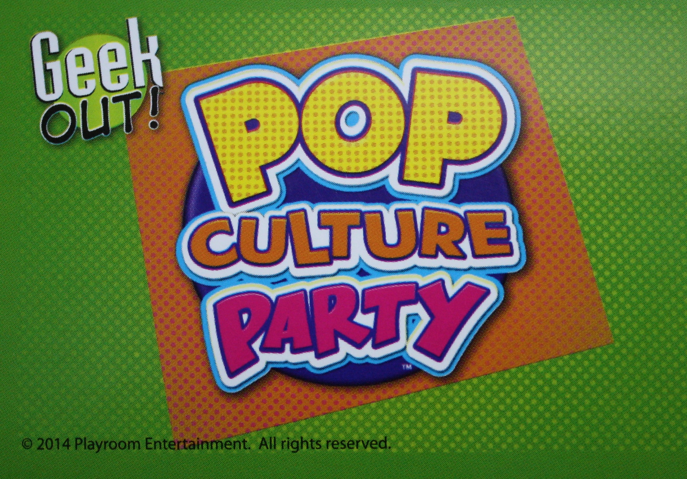 PARTS ONLY - Geek Out Pop Culture Party Board Game - (1) Set of 50 Cards Numbers 1-50 Only