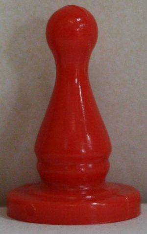 PARTS ONLY - Who Wants To Be A Millionaire Hot Seat Board Game - (1) Orange Mover Only