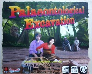 Palaeontological Excavation Board Game - Used