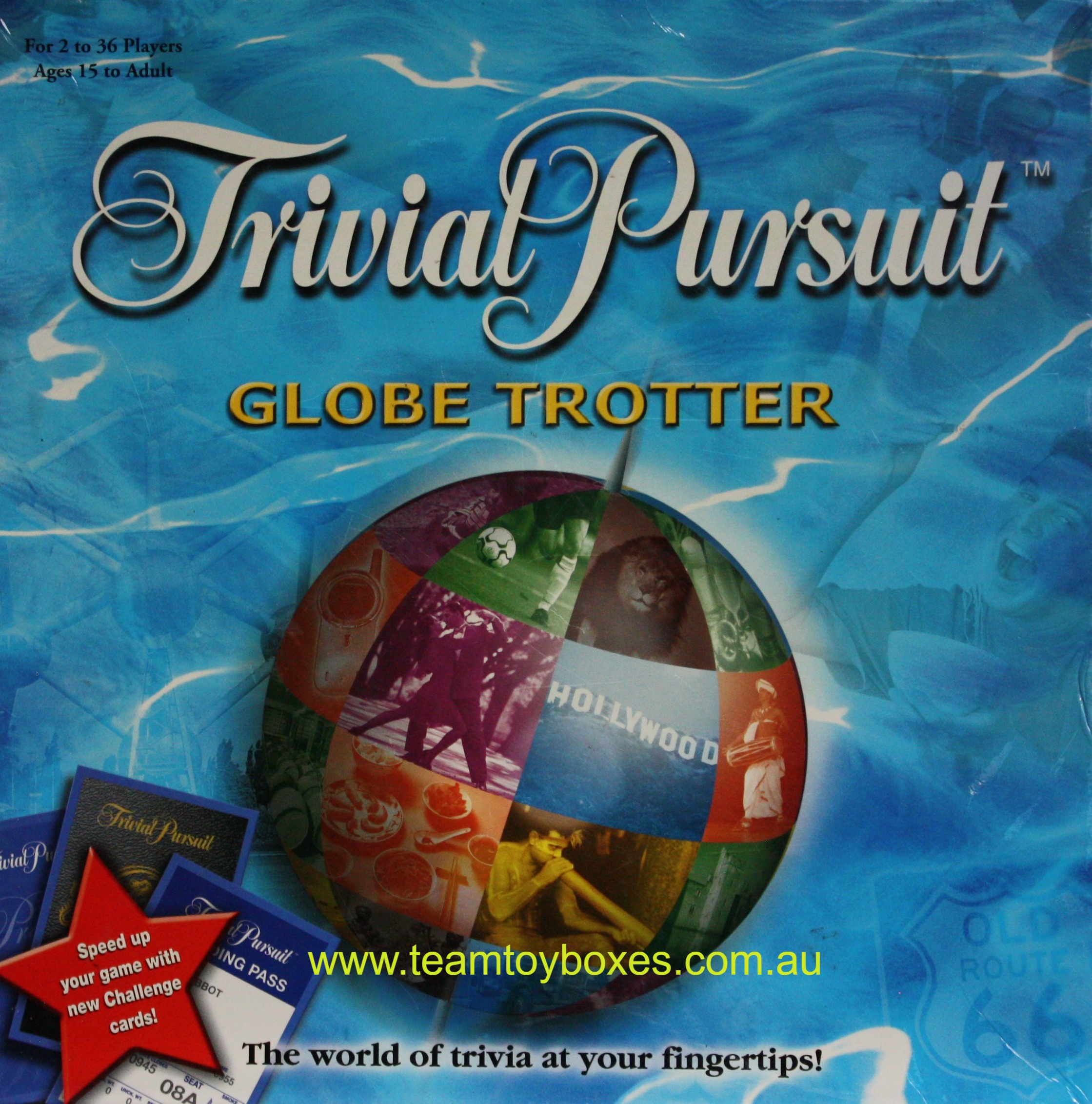 Trivial Pursuit Globetrotter Board Game