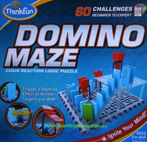 Domino Maze Chain Reaction Logic Puzzle - Used