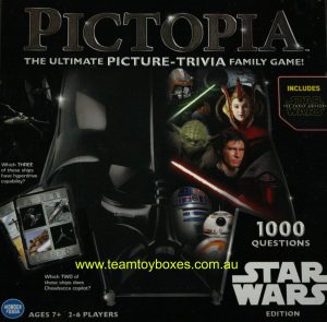 Pictopia Board Game Star Wars Edition - Pre Owned