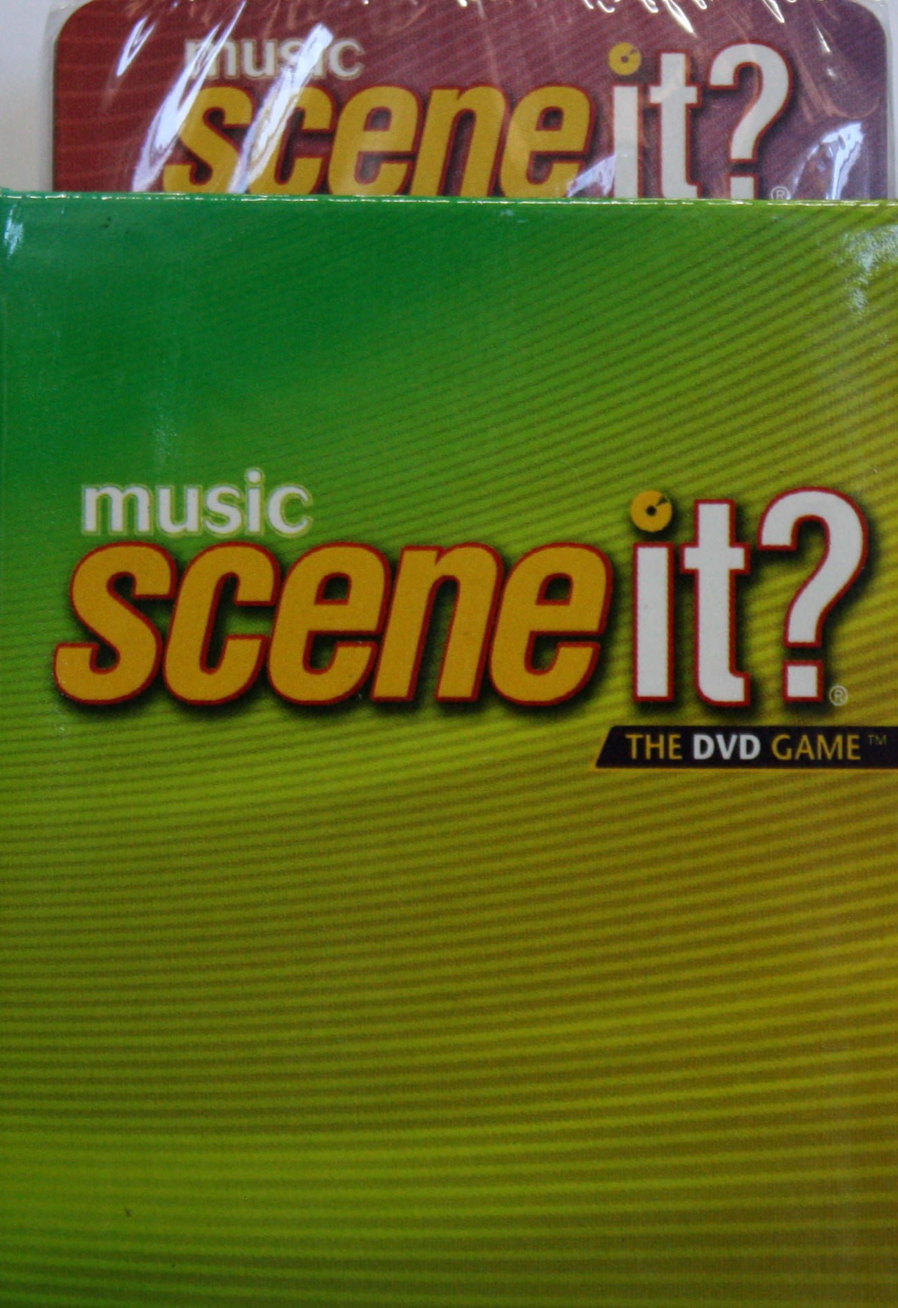 PARTS ONLY - Scene It Music Board Game - (1) 160 Trivia Cards in Box Only