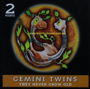 PARTS ONLY - Code Breaker Board Game - (1) Gemini Twins Card Only