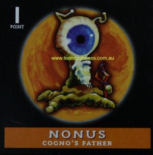 PARTS ONLY - Code Breaker Board Game - (1) Nonus Card Only