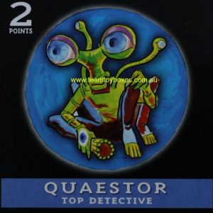PARTS ONLY - Code Breaker Board Game - (1) Quaestor Card Only