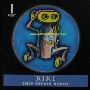 PARTS ONLY - Code Breaker Board Game - (1) Riki Card Only