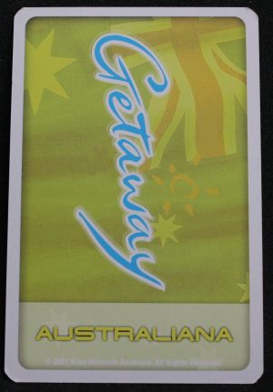 PARTS ONLY - Getaway Travel Australian Edition Board Game - (1) Pack of 50 Australiana Cards Only