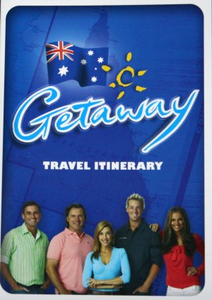 PARTS ONLY - Getaway Travel Australian Edition Board Game - (1) Travel Itinerary Only