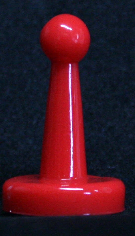PARTS ONLY - Getaway Board Game - (1) Red Marker Only