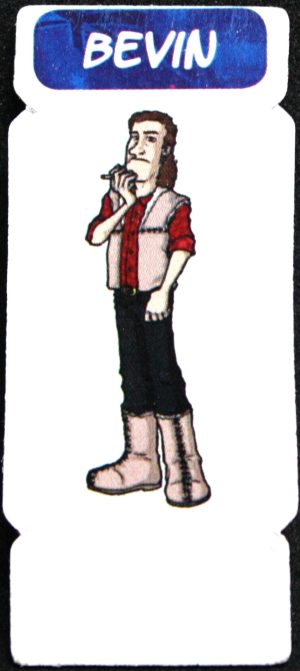 PARTS ONLY - Oz Crawl Board Game - (1) Bevin Character Playing Piece Only