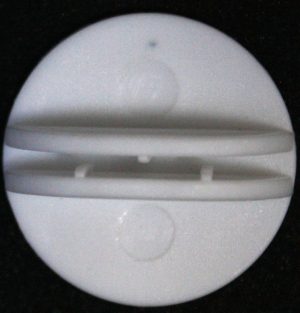 PARTS ONLY - Oz Crawl Board Game - (1) White Playing Piece Stand Only