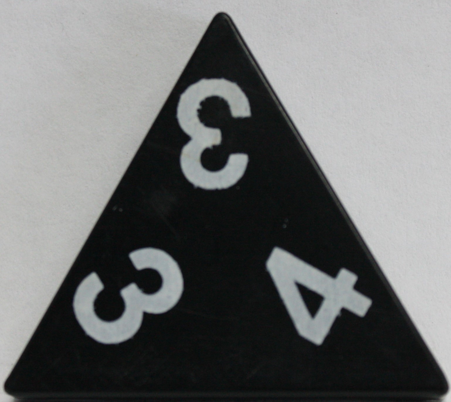 PARTS ONLY - Tri-Ominos Domino Game - (1) 3 3 4 Domino Tile Only