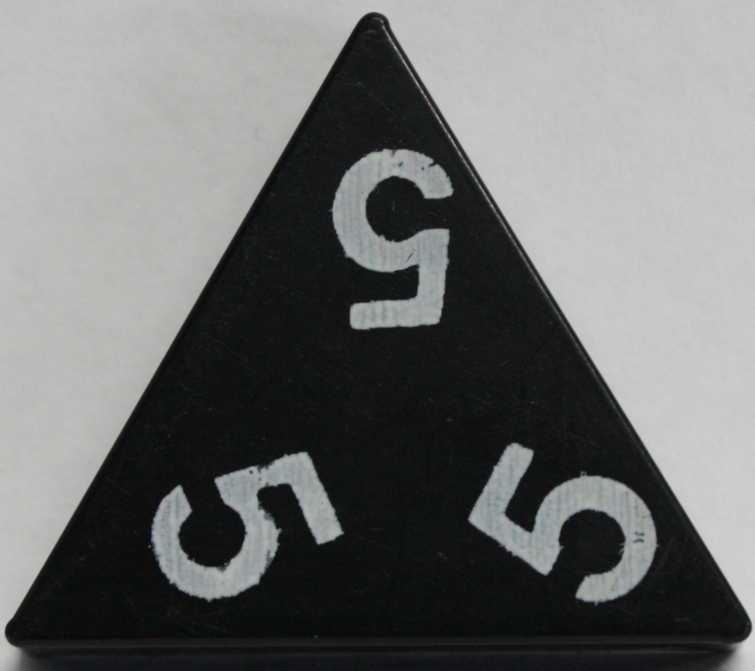 PARTS ONLY - Tri-Ominos Domino Game - (1) 5 5 5 Domino Tile Only