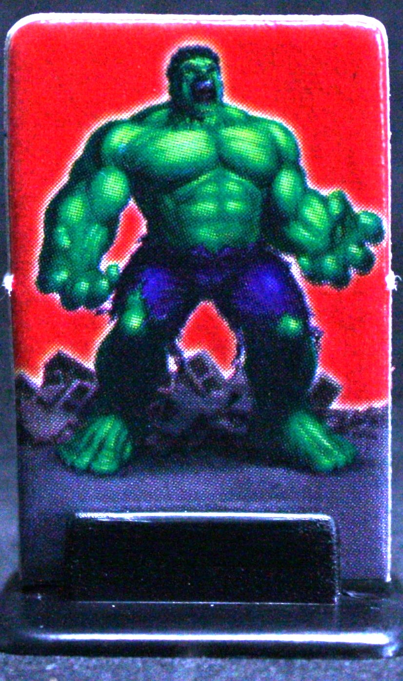 PARTS ONLY - Hulk 3D Rage Board Game - (1) Red Player Mover and Stand Only
