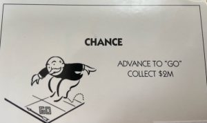 PARTS ONLY - Monopoly The Australian Here and Now Edition Board Game - #1 Chance Card Only