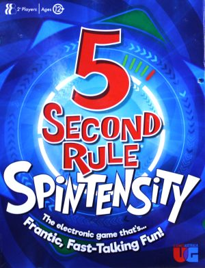 5 Second Rule Spintensity Electronic Game - Pre Owned