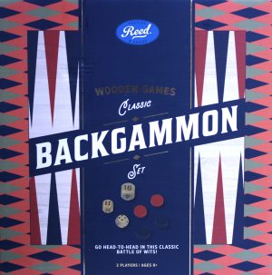 Wooden Games Classic Backgammon - Pre Owned