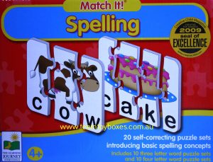 Match It! Spelling Puzzle - Pre Owned