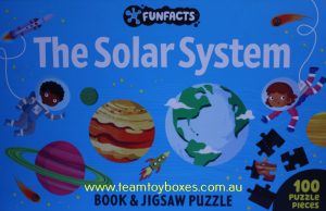 The Solar System Book and Jigsaw Puzzle - Pre Owned