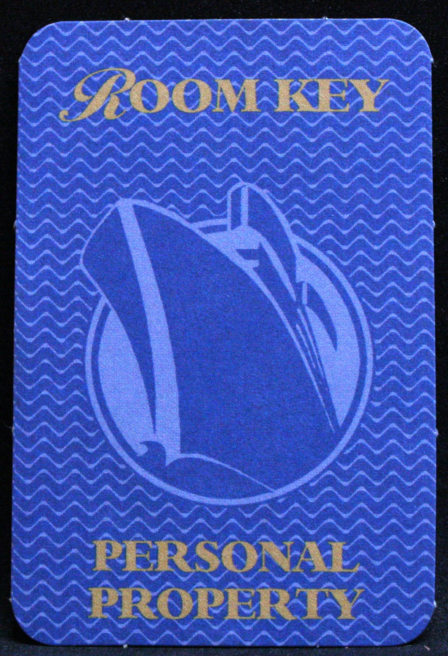 PARTS ONLY - Titanic The Board Game - (1) Blue Room Key Personal Property Card Only