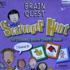 Brain Quest Scavenger Hunt Board Game - Pre Owned