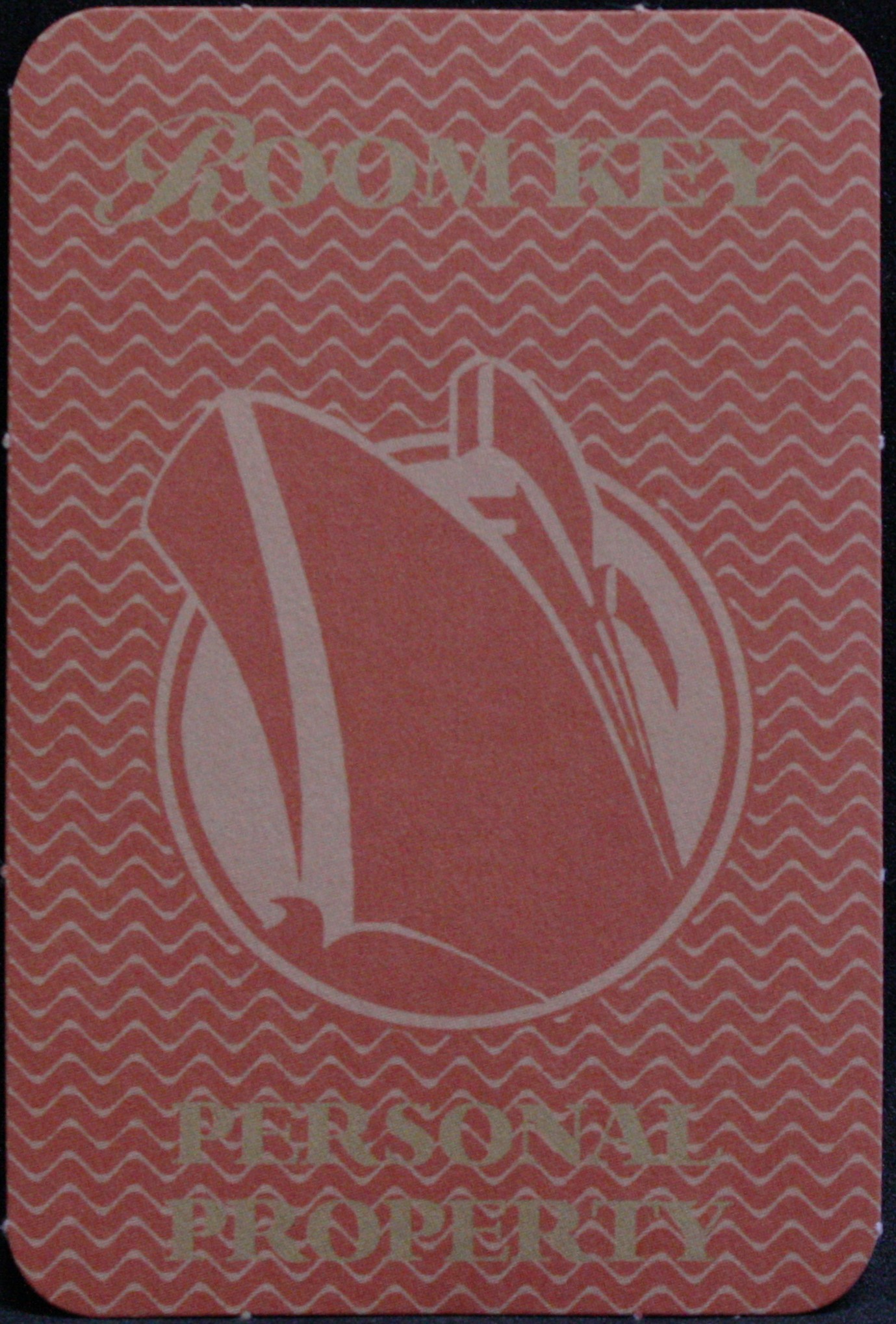 PARTS ONLY - Titanic The Board Game - (1) Orange Room Key Personal Property Card Only