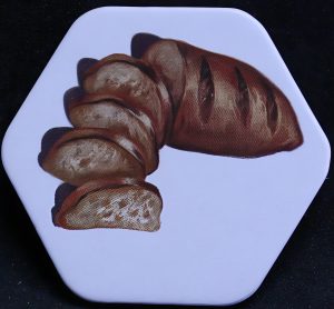 PARTS ONLY - Disney Mickey and the Beanstalk Board Game - (1) Bread Token Only