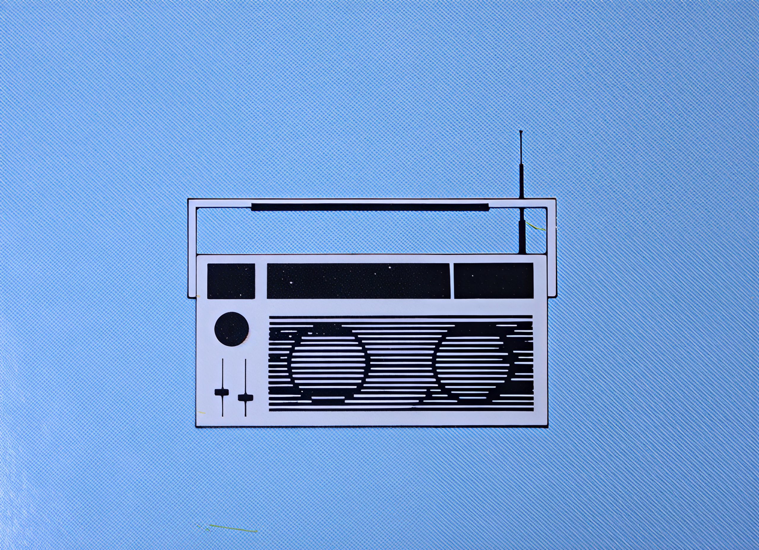 PARTS ONLY - Media Magnate Board Game - (1) Radio Company Card Only