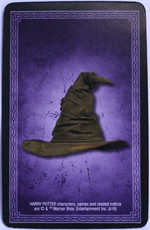 PARTS ONLY - Scrabble Board Game Harry Potter Edition - (1) Gryffindor House Card Only