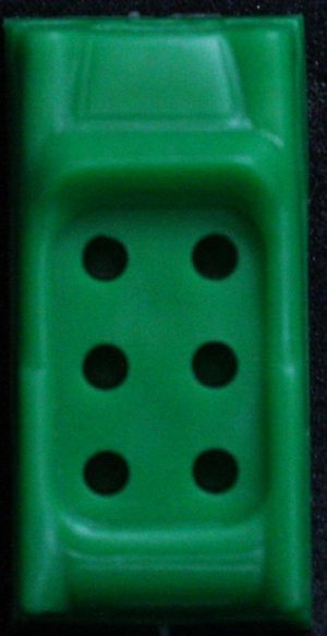 PARTS ONLY - The Game of Life Board Game 1976 Version - (1) Green Car Only