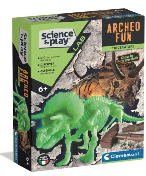 Science and Play Triceratops Dig Kit