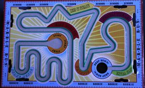 PARTS ONLY - Professor Murphy's Emporium of Entertainment Marble Mania - (1) Rookie Board Only