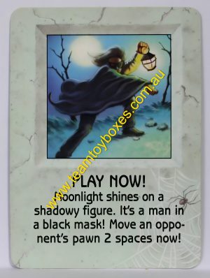PARTS ONLY - Goosebumps "Terror in The Graveyard" Board Game - #10 Card Only