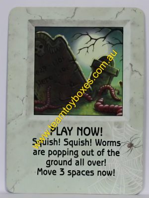 PARTS ONLY - Goosebumps "Terror in The Graveyard" Board Game - #11 Card Only