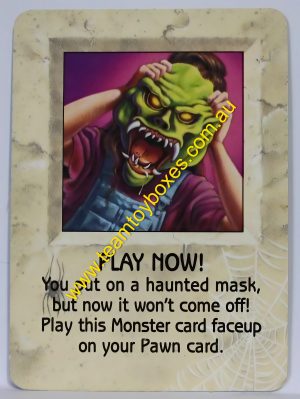 PARTS ONLY - Goosebumps "Terror in The Graveyard" Board Game - #16 Card Only