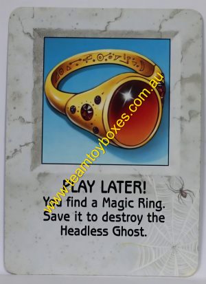 PARTS ONLY - Goosebumps "Terror in The Graveyard" Board Game - #20 Card Only