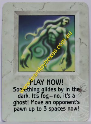 PARTS ONLY - Goosebumps "Terror in The Graveyard" Board Game - #4 Card Only