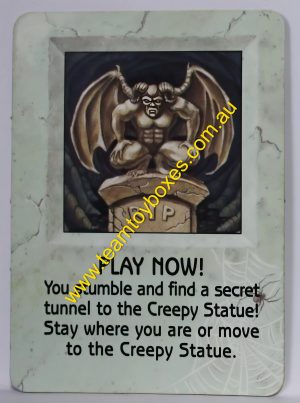 PARTS ONLY - Goosebumps "Terror in The Graveyard" Board Game - #7 Card Only