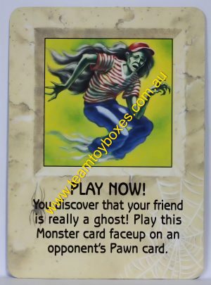PARTS ONLY - Goosebumps "Terror in The Graveyard" Board Game - #8 Card Only