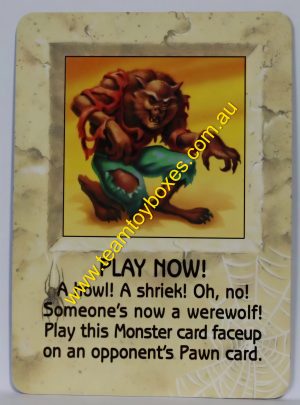 PARTS ONLY - Goosebumps "Terror in The Graveyard" Board Game - #9 Card Only