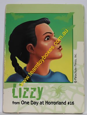 PARTS ONLY - Goosebumps "Terror in The Graveyard" Board Game - (1) "Lizzy" Pawn Card Only