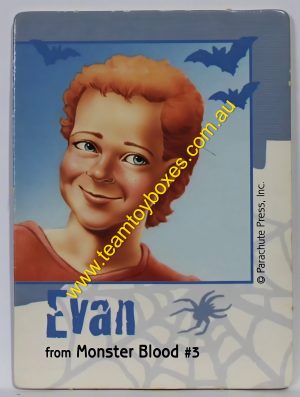 PARTS ONLY - Goosebumps "Terror in The Graveyard" Board Game - (1) "Evan" Pawn Card Only